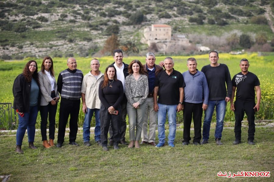  زاندبيرغ بجولة مهنية ولقاء مع رؤساء سلطات محلية عربية